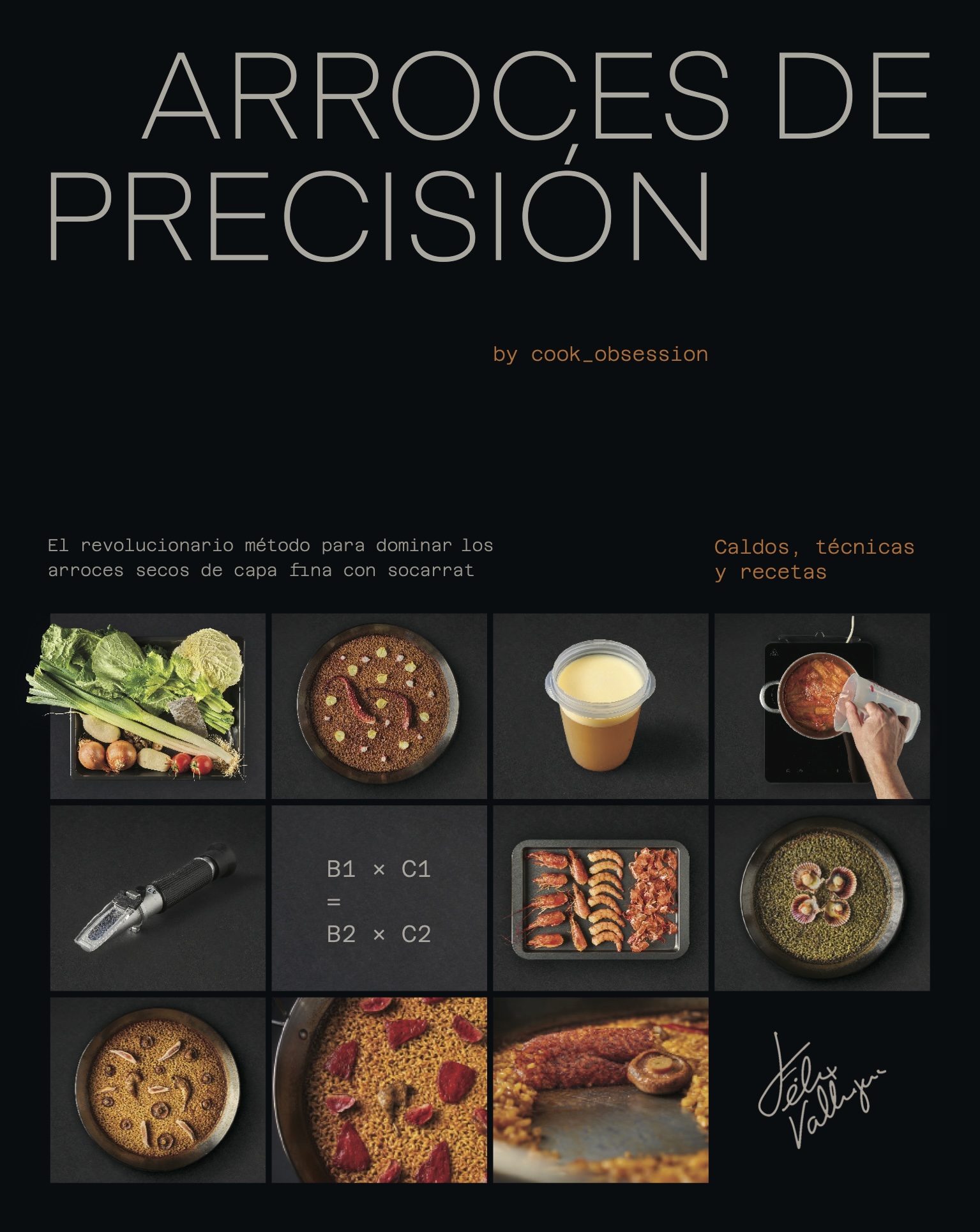 Portada del libro Arroces de Precisión de Félix Vallugera